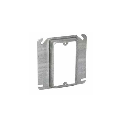 4" Square Device and Tile Rings, 1 Gang