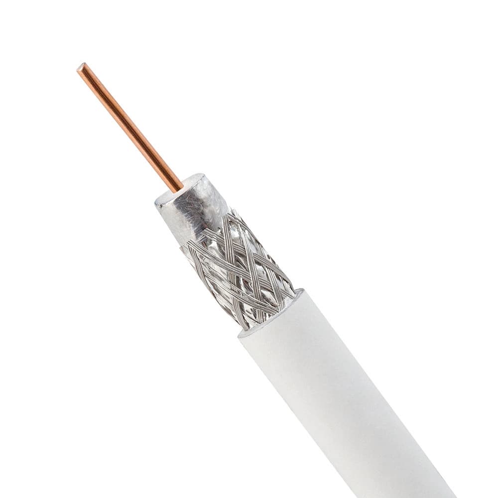 RG6-DUAL-WH Coaxial Cable