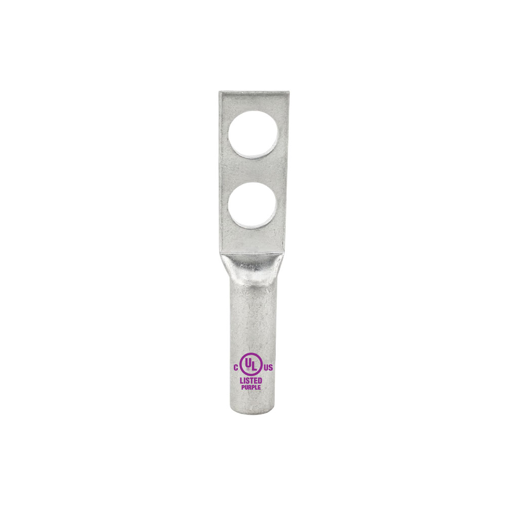 Arbolt2 L Two Hole Long Barrel Compression Lug Purple.webp