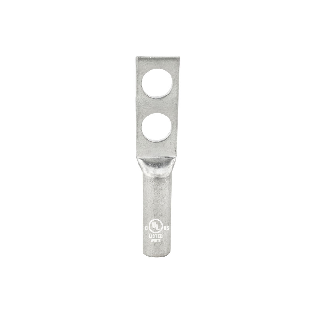 Arbolt2 L Two Hole Long Barrel Compression Lug White.webp