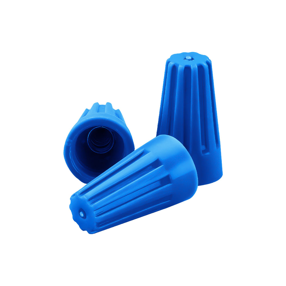 Awcbf Blue Fluted Wire Connector